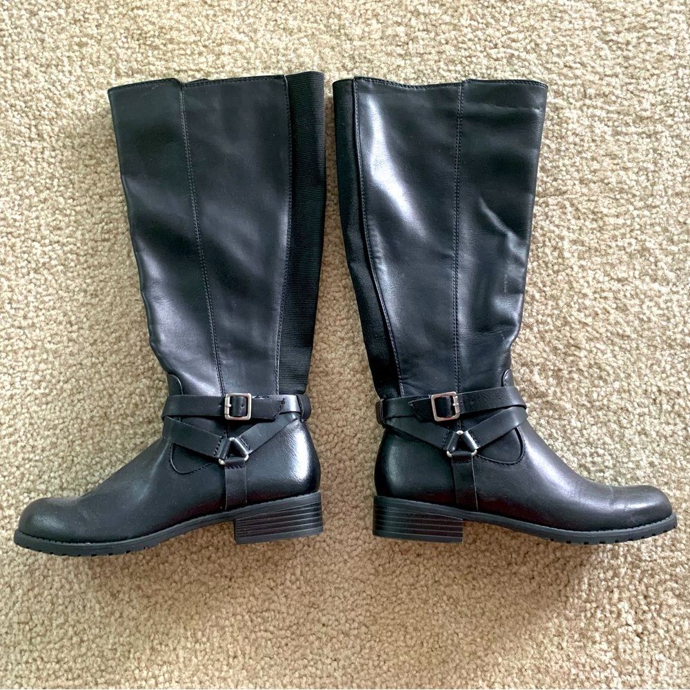 Style & Co size 5 NWOT black boots